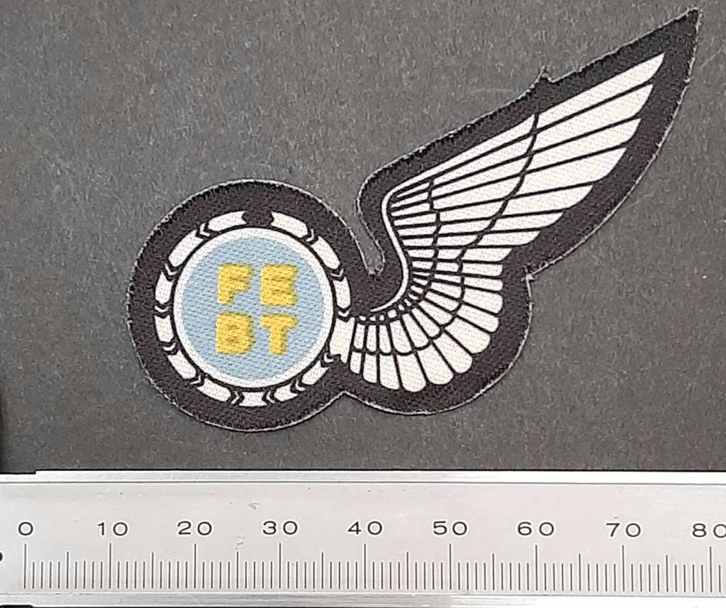 **Border War : 1980s SAAF Flight Engineer Unissued Screen-Printed Cloth Insignia x1 .**