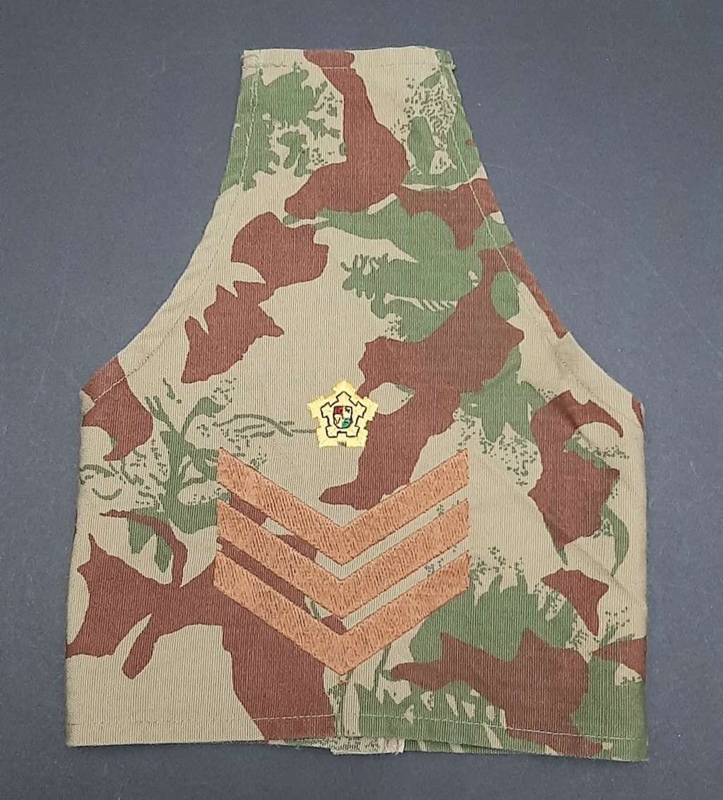 Border War 1980s  2nd Pattern Camouflage Sergeant Rank Brassard