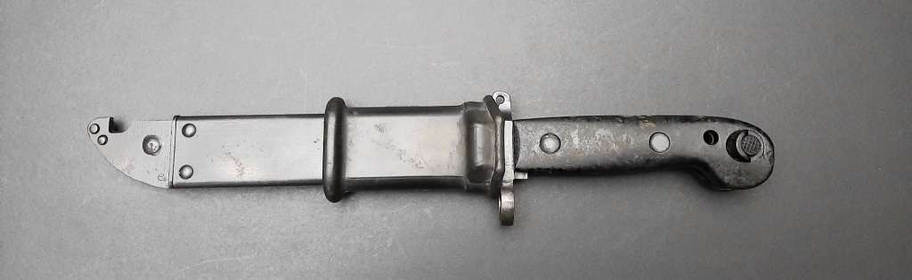 **Border War : 1980s Polish AKM/AK47 Bayonet w/ Scabbard**