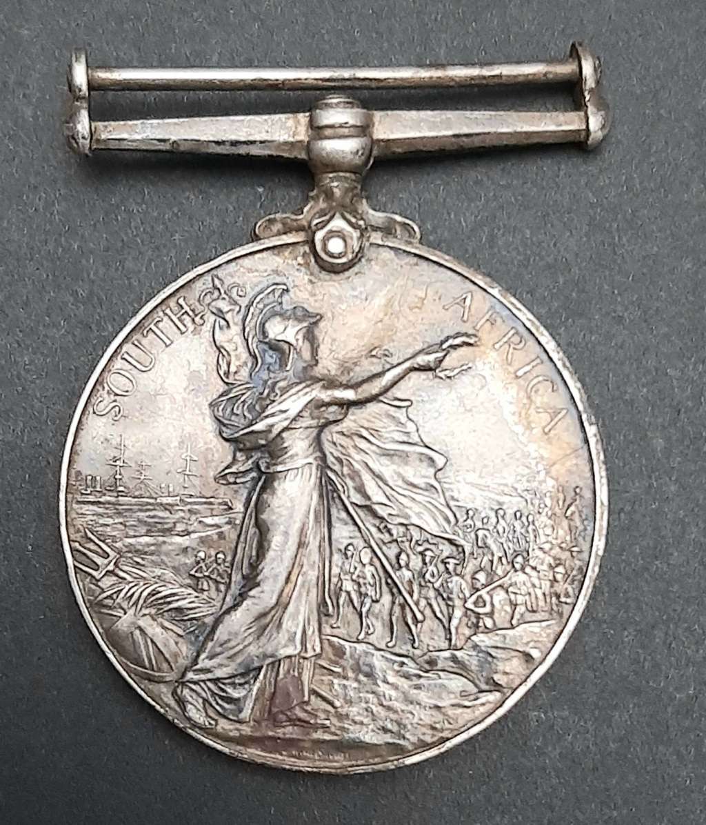 **Boer War: RARE - Queen`s South Africa Medal att. East Griqualand Field Force.**