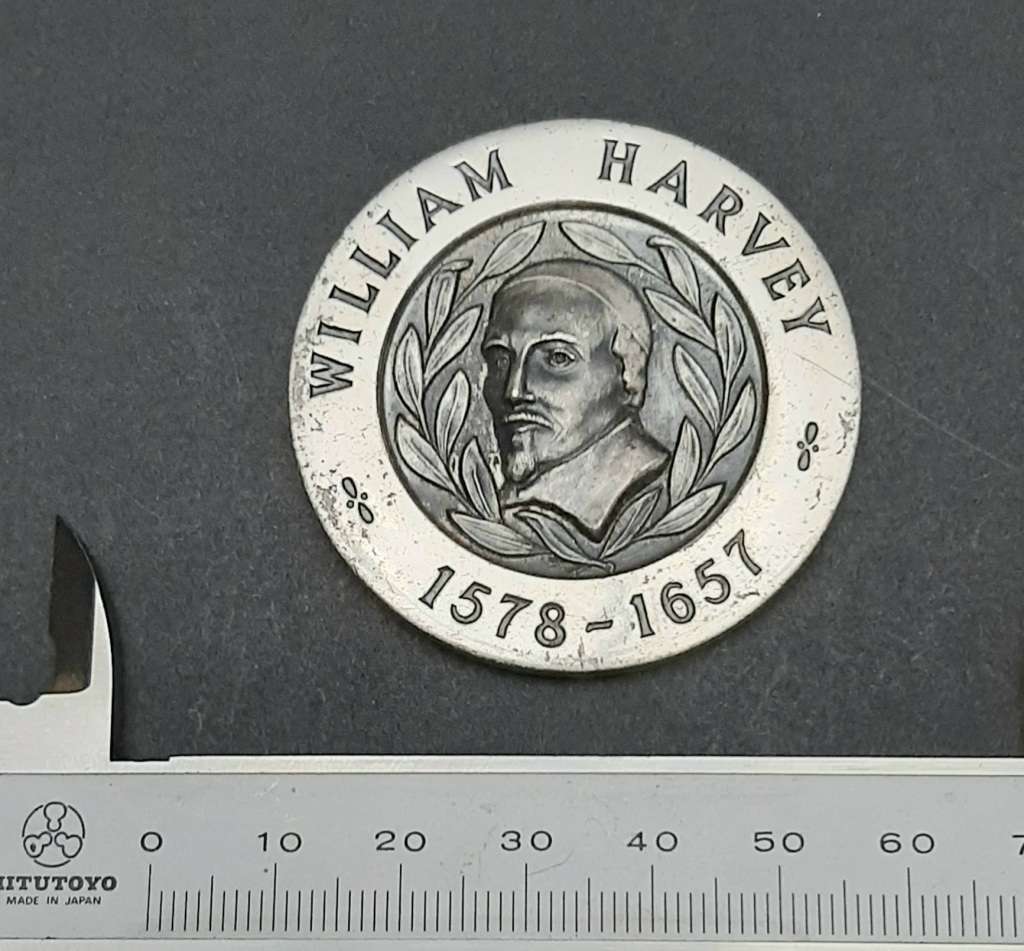 ** 1972 S.A. Blood Transfusion Service .925 Silver Medallion (60.12 gram)**