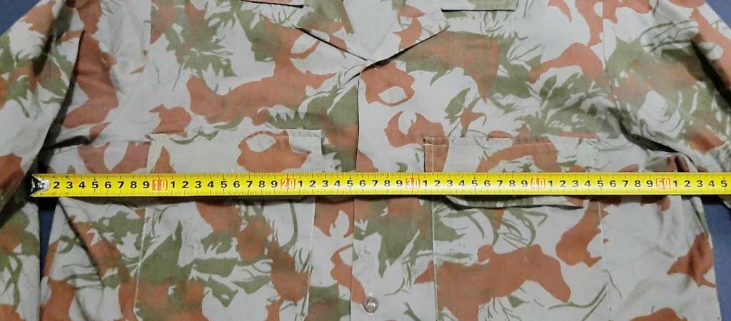 Border War 1980s  2nd Pattern Camouflage Unissued Long Sleeve Shirt Medium