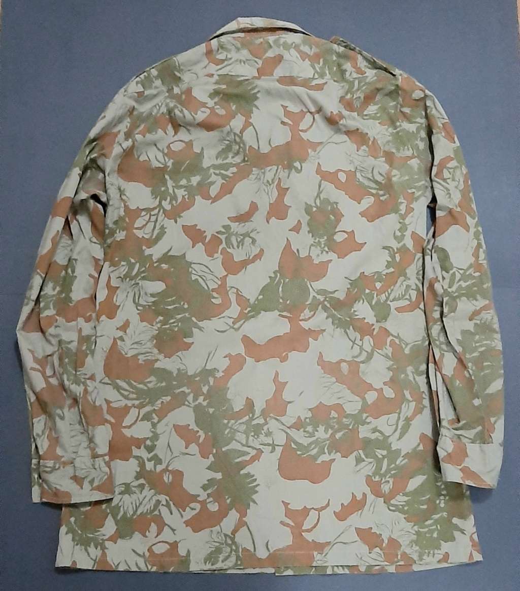 Border War 1980s  2nd Pattern Camouflage Unissued Long Sleeve Shirt Medium