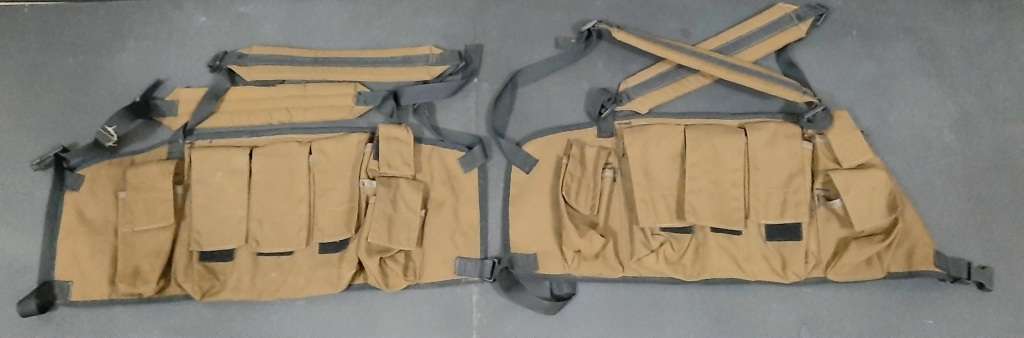 BID PER ITEM **Border War : 1980s SADF Patt.83 Nutria Chest Webbing**