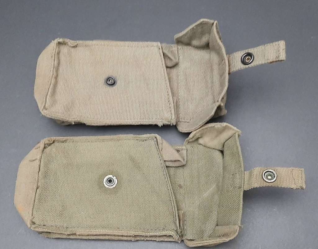 **Border War : 1970s SADF Patt.73 FN FAL Ammo Pouches x2 .****