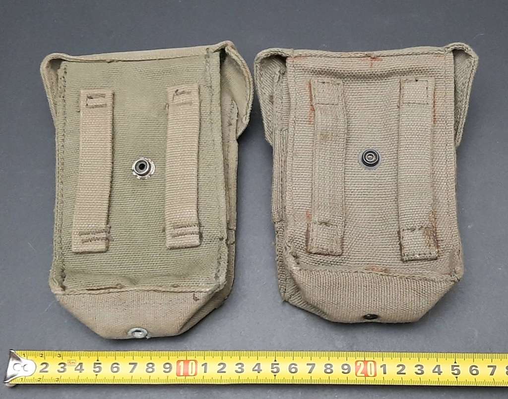 **Border War : 1970s SADF Patt.73 FN FAL Ammo Pouches x2 .****
