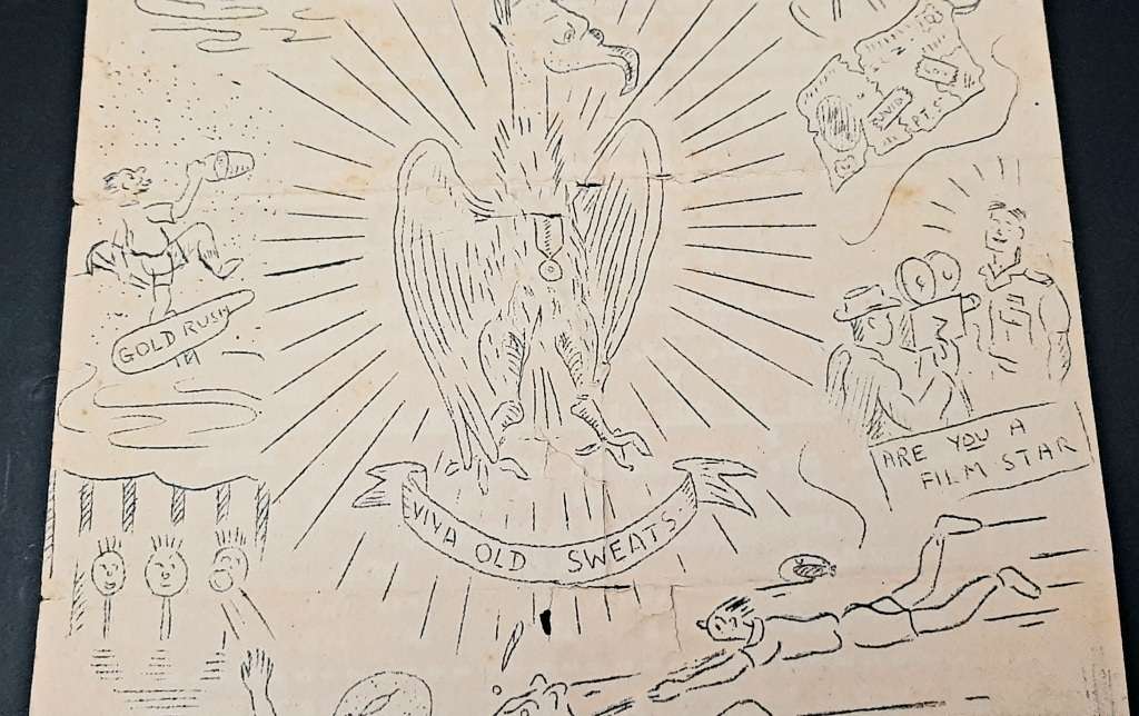 **RARE: WW2 South African `Huis Toe` Demob. Newsletter D/Sided (Sept. 1945).**