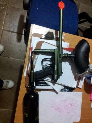 Paintball marker - COMPLETE SETUP