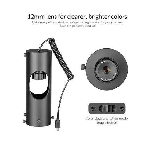 Night Vision pcp rifle Scope attachment With Photo And Video Record HD 720P Megaorei 2