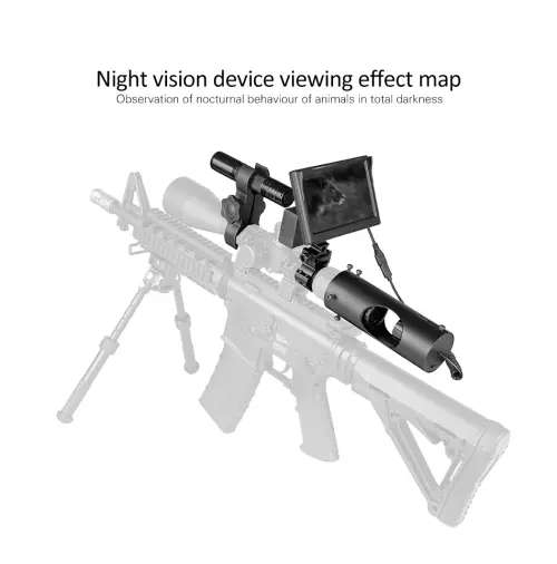 Night Vision pcp rifle Scope attachment With Photo And Video Record HD 720P Megaorei 2