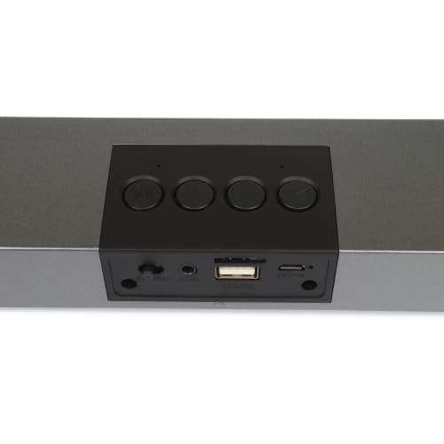 Jebson Wireless Bluetooth Soundbar with FM Radio and Build-In Mic, Support SD Card, USB, AUX