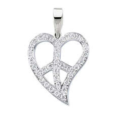 100% REAL, SOLID 10KT WHITE GOLD NATURAL DIAMONDS PENDANT