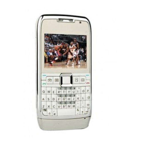 Mobile Phone with Qwerty Keyboard 71, WHITE COLOR PHONE