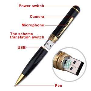 SPY PEN CAMERA, 4GB, 640X480/30frames/sec , DV-310