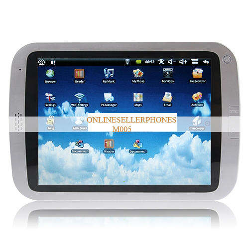 8inch MID M005 Android OS 1.6, WIFI , TOUCH SCREEN