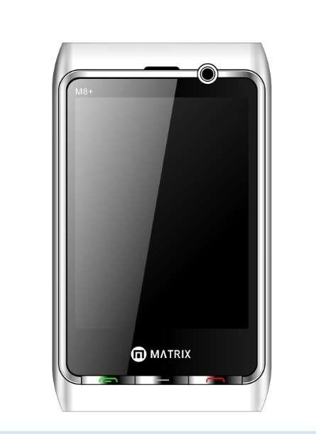 Latest PDA Mobile - Matrix M8+, Quad Band Dual Camera , TV, with speakers