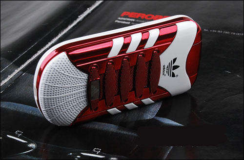 ADIDAS SHOE DESIGN MOBILE, MP4,MP3 , RED COLOR