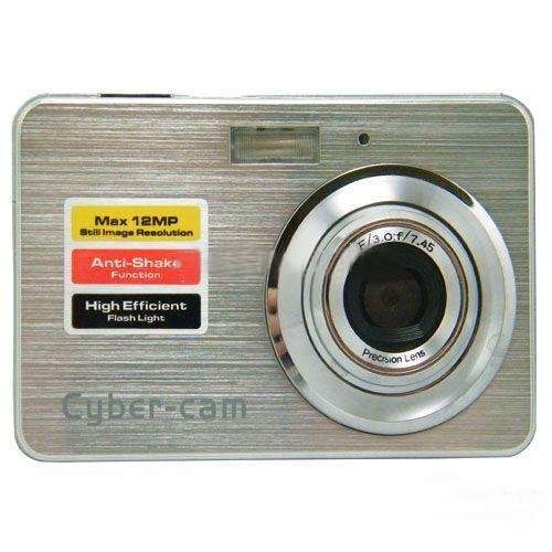 12MP Digital Camera with 2.7 Inch LCD Screen 8X Digital Zoom, K12