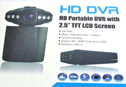 CAR CAMCORDER & CAMERA, HD Portable DVR with 2.5inch TFT LCD Screen, OSP-HD-01