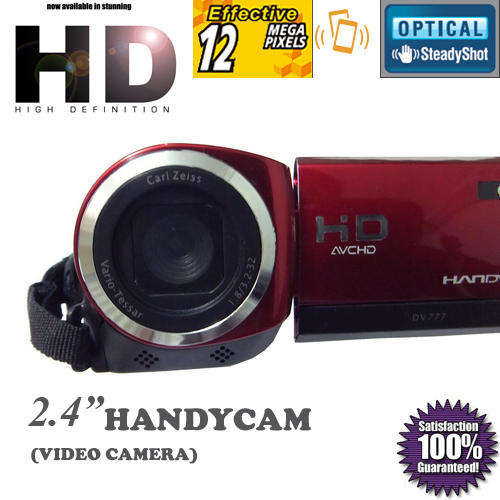 DIGITAL VIDEO CAMERA CAMCORDER 2.4 INCH, 12 MEGA PIXEL  10X DIGITAL ZOOM