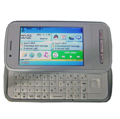 #C6-i Smartphone Dual Sim Dual Standby,5mp camera,Dual Camera,TOUCH SCREEN,FM radio,White Color
