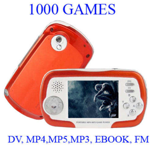 1000 GAMES INSTALLED 2.4 inch GP-2400 GAME PLAYER 2GB Built-in memory HIGH QUALITY MP5 MP4 MP3,EBOOK