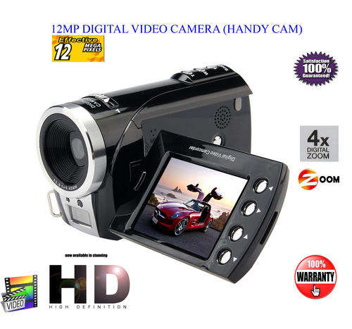 DIGITAL VIDEO CAMERA CAMCORDER 2.4 INCH, 12 MEGA PIXEL 4X DIGITAL ZOOM DV-7000