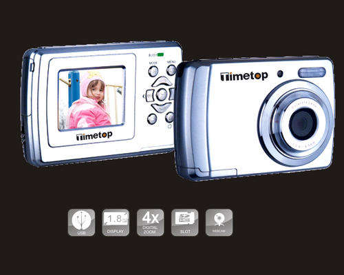 1.8 inch LCD 8MP 4x Digital Zoom Digital Camera and Digital Camcorder , #815