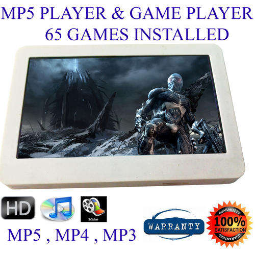 4.3 inch GP-03 MP5 PLAYER, GAME PLAYER 4GB TOUCH SCREEN with over 65 GAMES INSTALLED & MP5 MP4 MP3