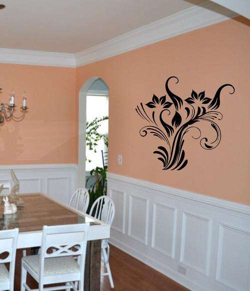 CURLY PLANT VINYL DECAL