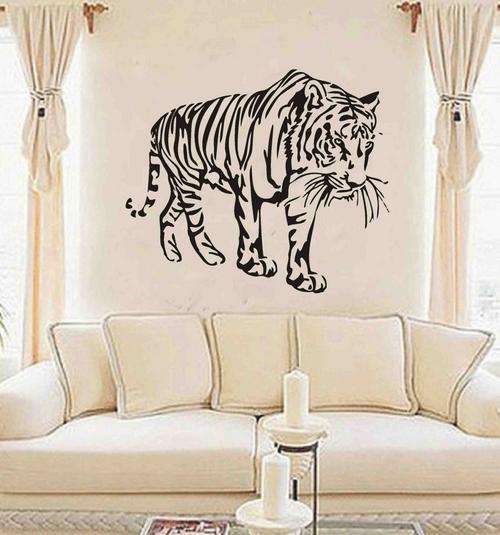 vinyl decal - large tiger