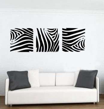 VINYL DECAL - ZEBRA BLOCKS