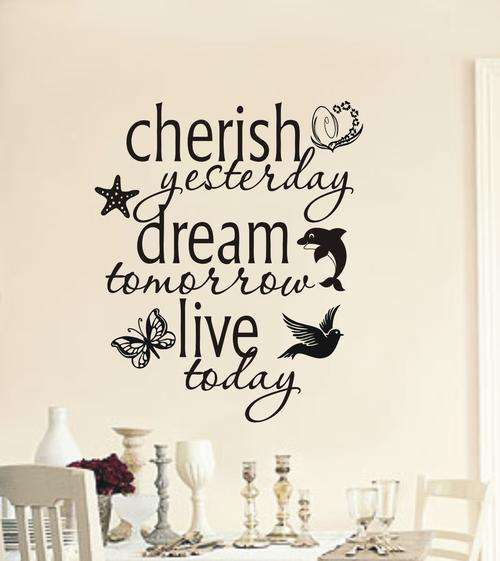 VINYL DECAL- CHERISH