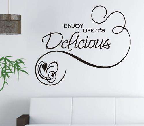 VINYL DECAL - DELICIOUS