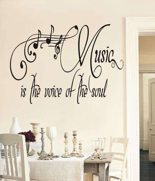 VINYL DECAL - MUSIC