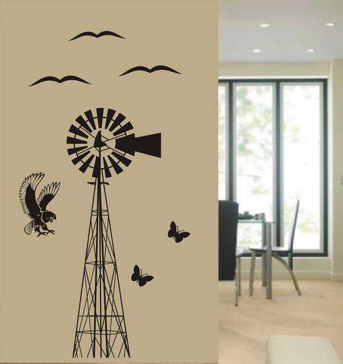 WALL DECAL 1.3M WINDMILL