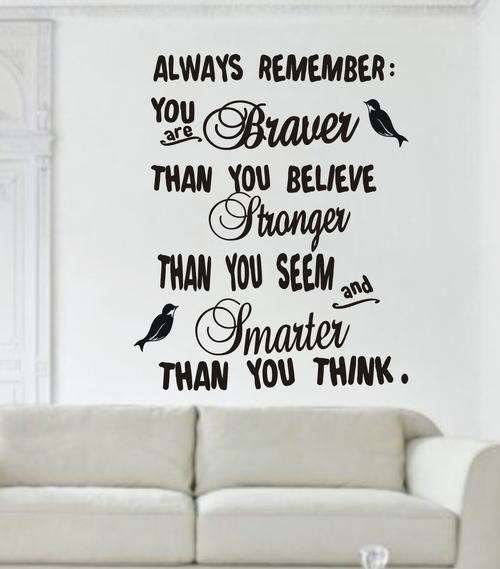 WALL DECAL - BRAVE