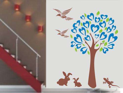 WALL DECAL - HEART TREE