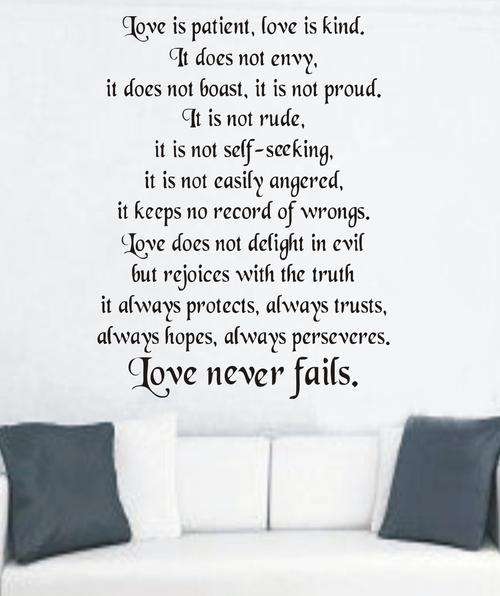 WALL DECAL - LOVE IS
