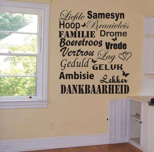 POSITIEWE AFRIKAANSE WOORDE