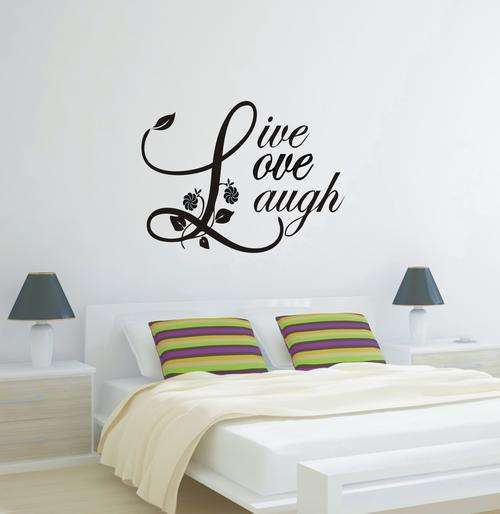 WALL DECAL - live love
