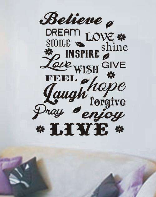 WALL DECAL - POSSITIVE2