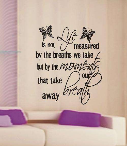WALL DECAL - BREATH AWAY