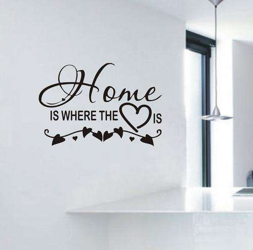 VINYL DECAL - HOME IS