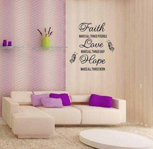 WALL DECAL - FAITH