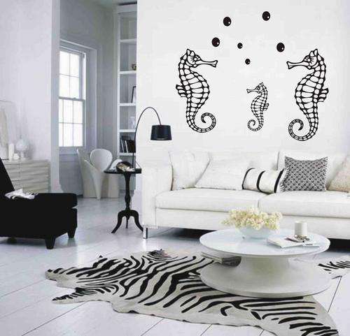 VINYL DECAL- SEA HORSE FAMILY
