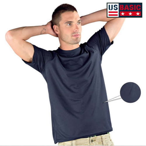 US Basic Striker Cool Fit P T-Shirt - MENS - Black (S - 5XL)