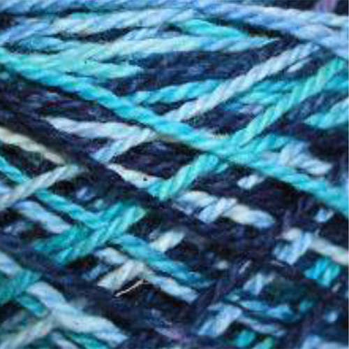 *CLEARANCE SALE* Moya VARIEGATED 100% Cotton Double Knit - OCEAN