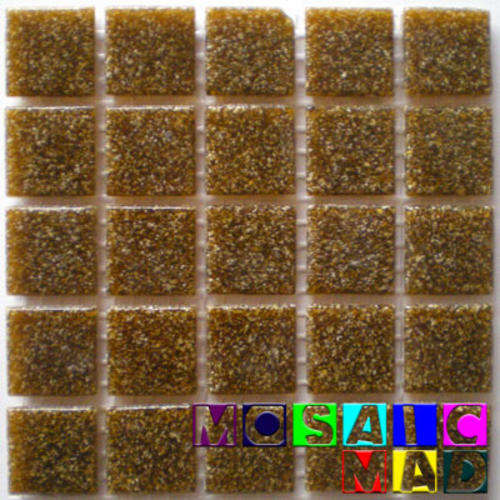 **SPECIAL** MOSAIC Riverglass Tiles: BRONZE 20mm x 20mm