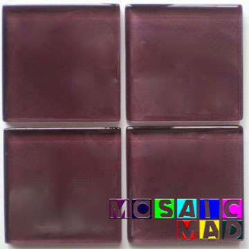 **SPECIAL** MOSAIC Crystal Glass Tiles: GRAPE 50mm x 50mm x 5mm